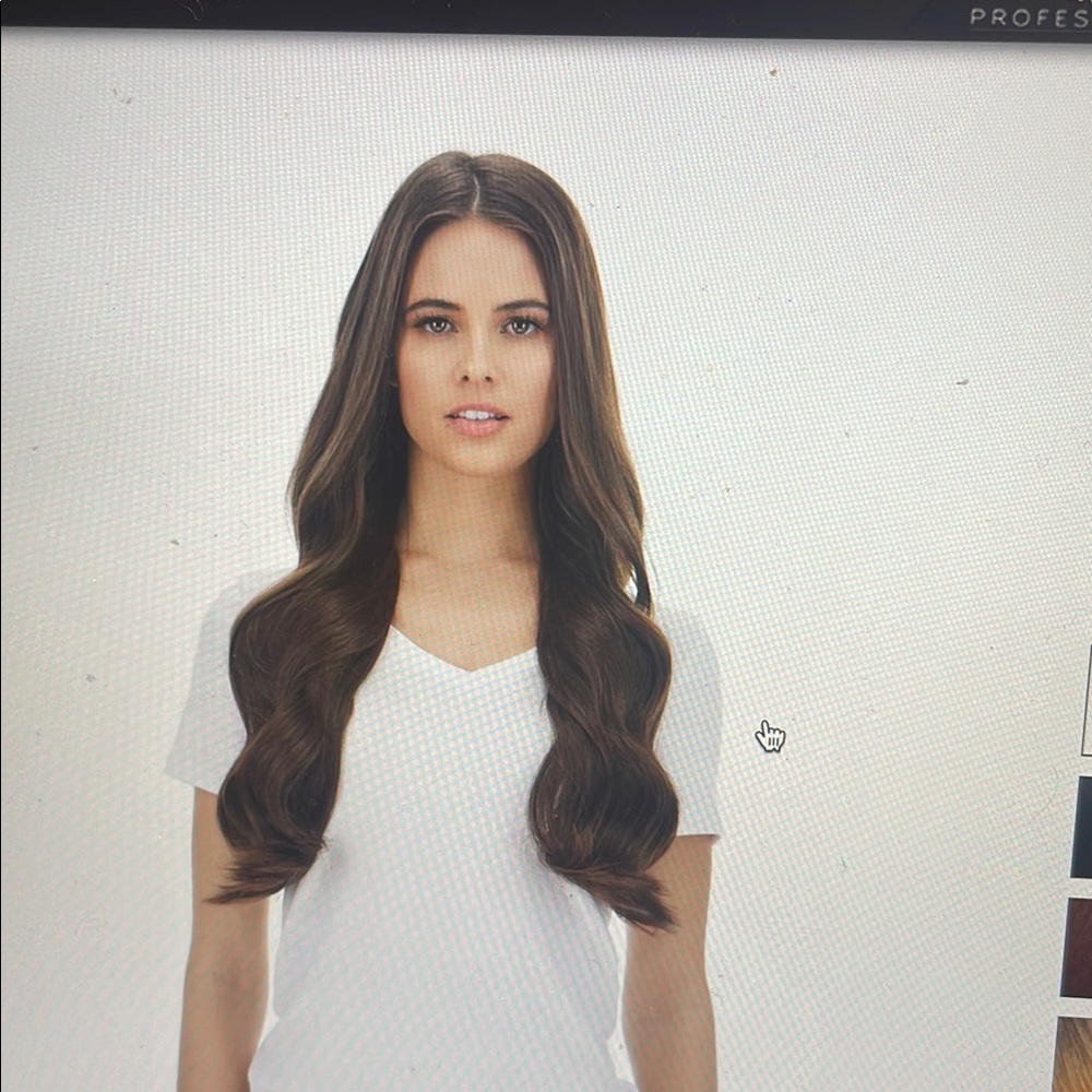 BELLAMI Long Natural Brown Wavy Wig